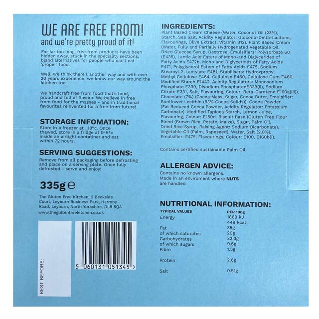 Gluten Free Kitchen Chocolate Crunch - Cheesecake Style Dessert thumbnail 2