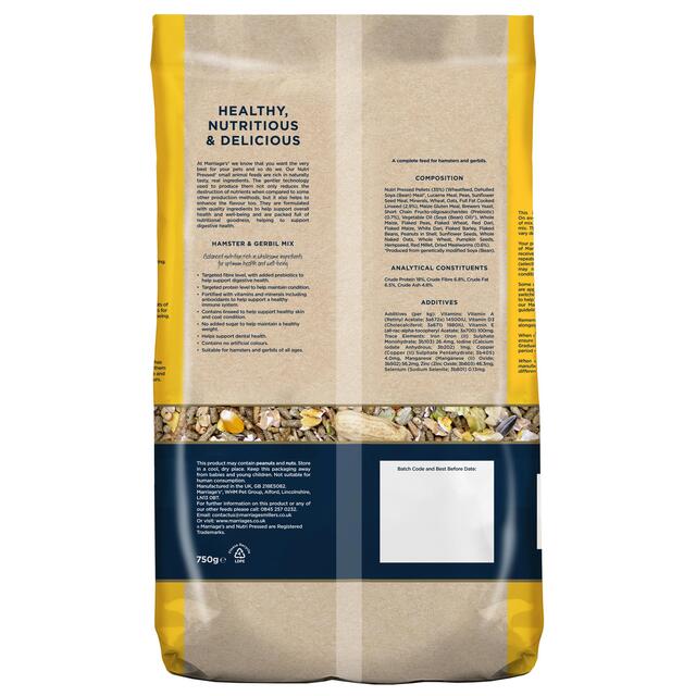 Marriages Hamster & Gerbil Pellets thumbnail 2