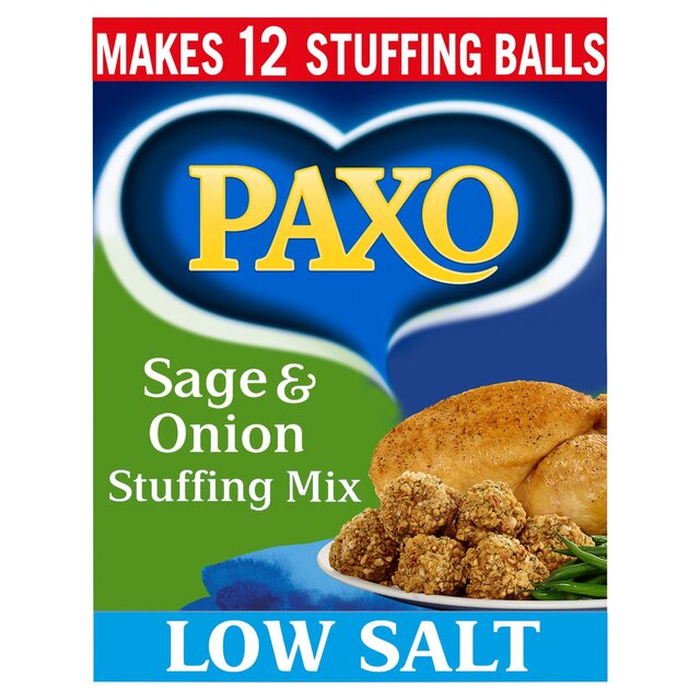 Paxo Sage and Onion Low Salt Stuffing