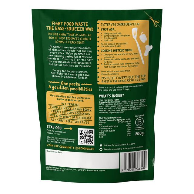 Oddbox Thai Red Curry Paste thumbnail 2