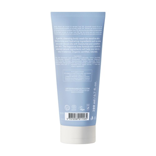 Urtekram Organic Fragrance Free Body Wash (Sensitive Skin) thumbnail 5