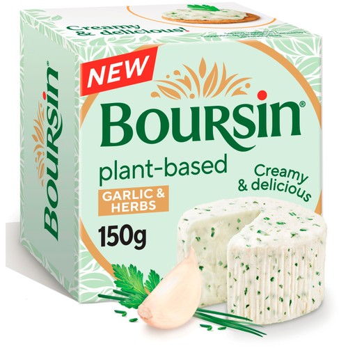 Boursin Garlic & Herbs Vegan Alternative to Cheese thumbnail 3