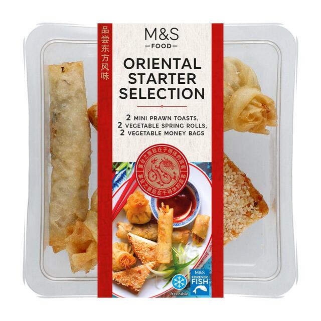M&S Oriental Starter Selection
