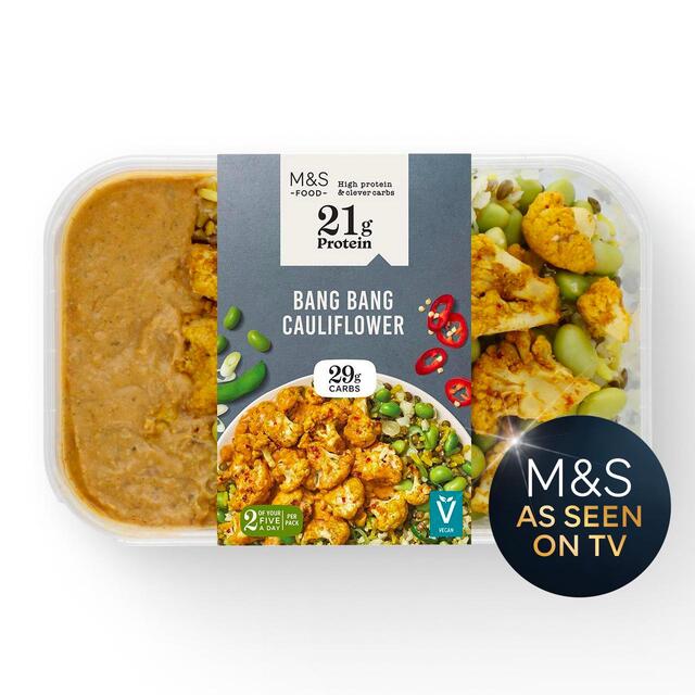 M&S High Protein Bang Bang Cauliflower