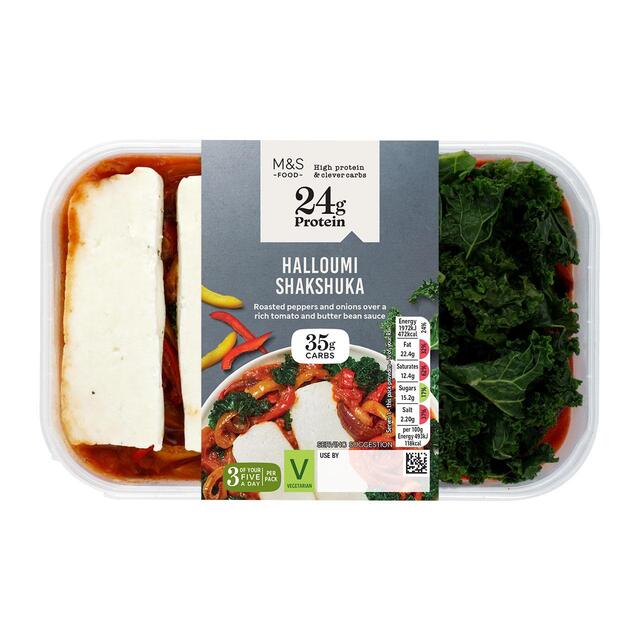 M&S High Protein Halloumi Shakshuka thumbnail 2