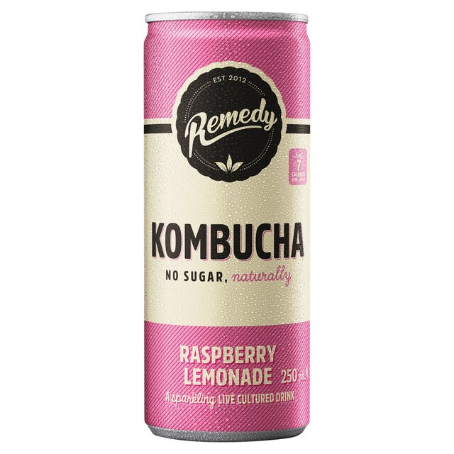 Remedy Kombucha Raspberry Lemonade