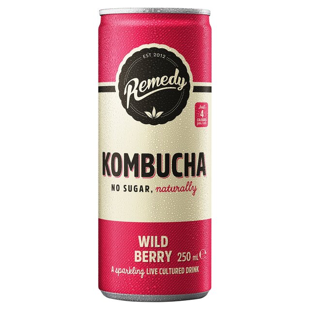 Remedy Kombucha Wild Berry