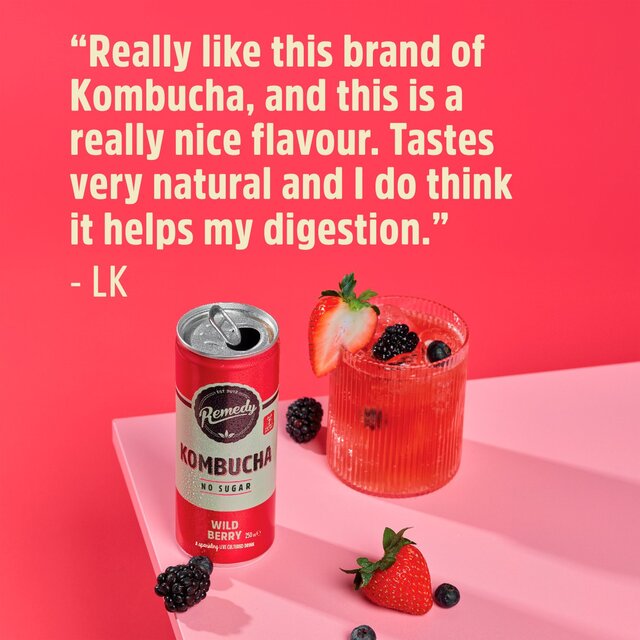 Remedy Kombucha Wild Berry thumbnail 5