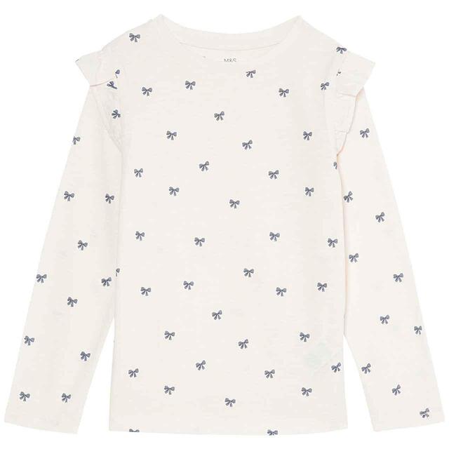 M&S Ballet Tops, 3 Pack, 2-7 Years, Pink thumbnail 4