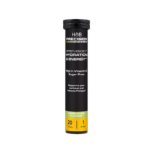H&B Precision Engineered Hydration & Energy Effervescent Lemon & Lime