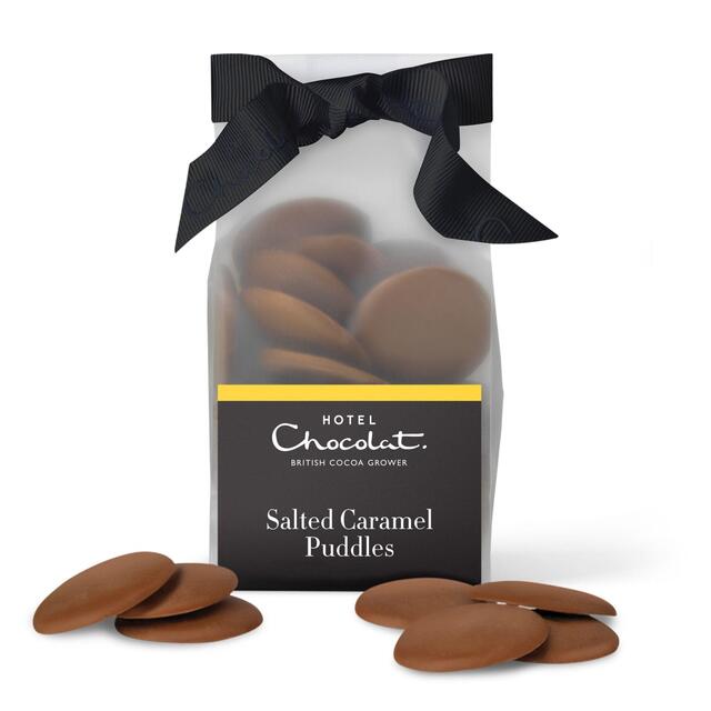 Hotel Chocolat - Salted Caramel Chocolate Puddles thumbnail 2