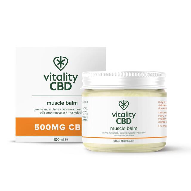 Vitality CBD Muscle Balm 500mg