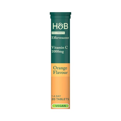 Holland & Barrett High Strength Effervescent Vitamin C 1000mg 