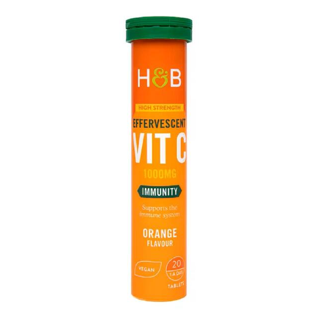 Holland & Barrett High Strength Effervescent Vitamin C 1000mg