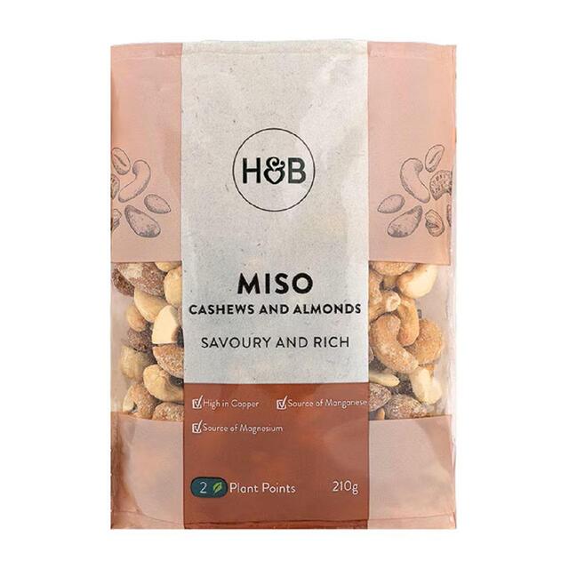Holland & Barrett Miso Cashews & Almonds