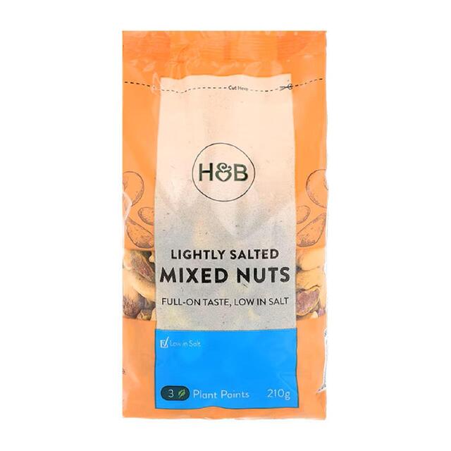 Holland & Barrett Lightly Salted Peanuts, Cashews & Pistachios