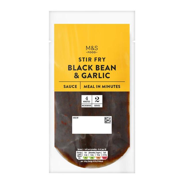 M&S Black Bean & Garlic Sauce thumbnail 2