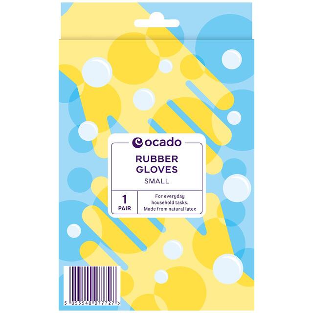 Ocado Regular Household Rubber Gloves Small thumbnail 2