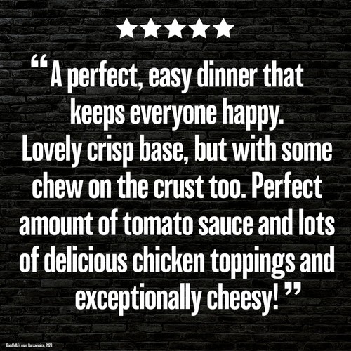 Goodfella's Stonebaked Thin Chicken Pizza  thumbnail 3