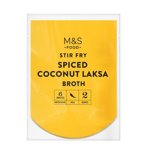 M&S Spiced Coconut Laksa Broth