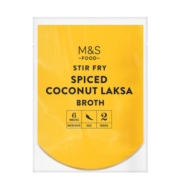 M&S Spiced Coconut Laksa Broth