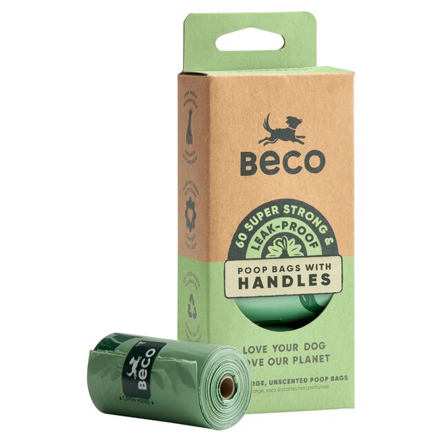 Beco Poop Bags with Handles On A Roll, Unscented thumbnail 2