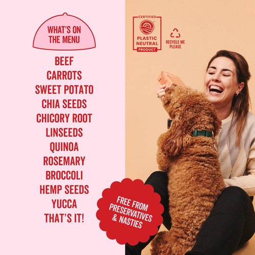 Marleybones Wet Dog Food - Beef & Superfoods thumbnail 6