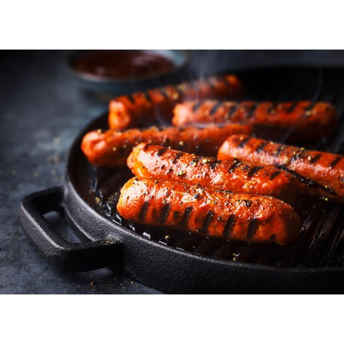 M&S Plant Kitchen Vegan 6 Smoky Veggie Sausages thumbnail 3