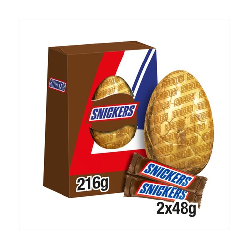 Snickers Chocolate & Peanut Extra Large Easter Egg thumbnail 2