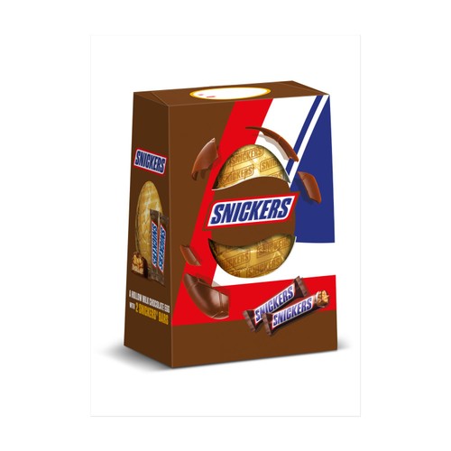 Snickers Chocolate & Peanut Extra Large Easter Egg thumbnail 3