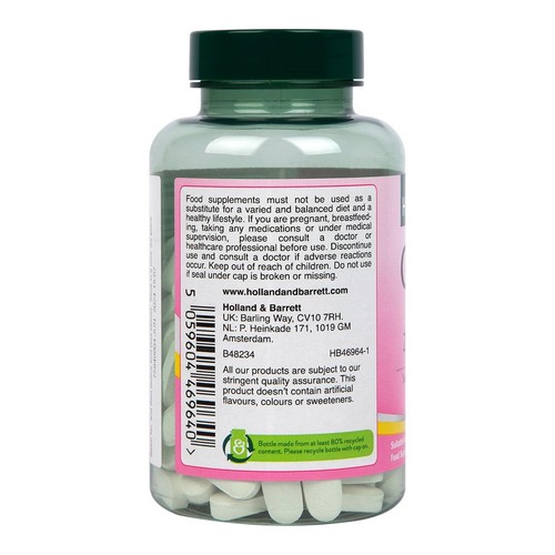 Holland & Barrett Calcium Magnesium Vitamin D & Zinc  thumbnail 2