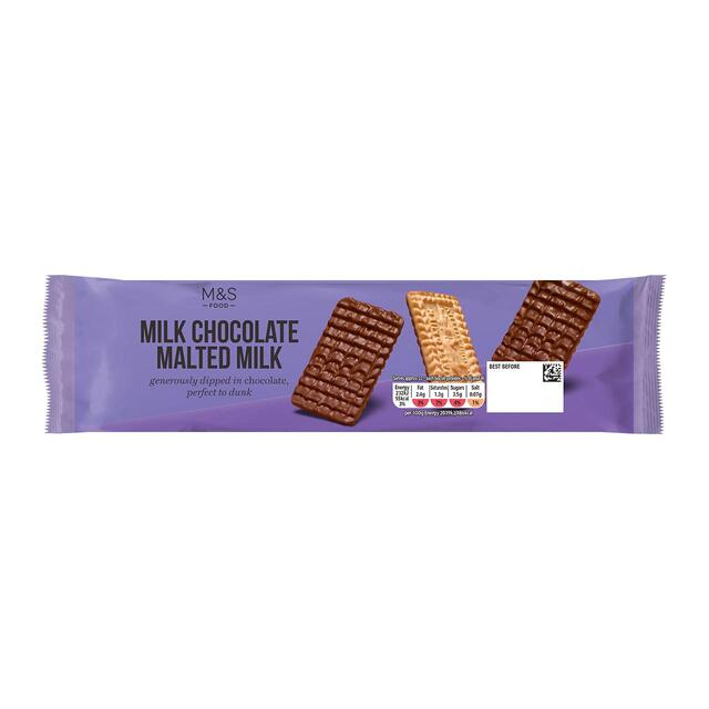 M&S Milk Chocolate Coated Malted Milk thumbnail 2
