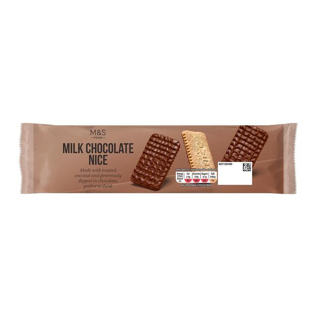 M&S Milk Chocolate Coated Nice thumbnail 2
