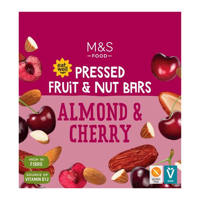 M&S Almond & Cherry Bars