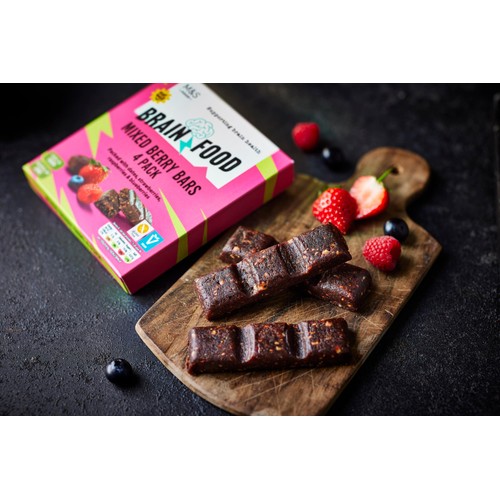M&S Brain Food Mixed Berry Bars Multipack thumbnail 3