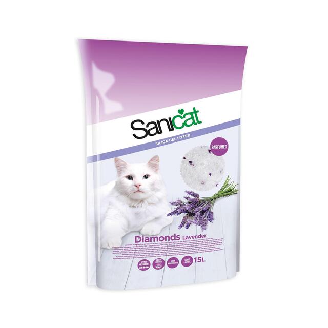 Sanicat Diamonds Lavender Cat Litter