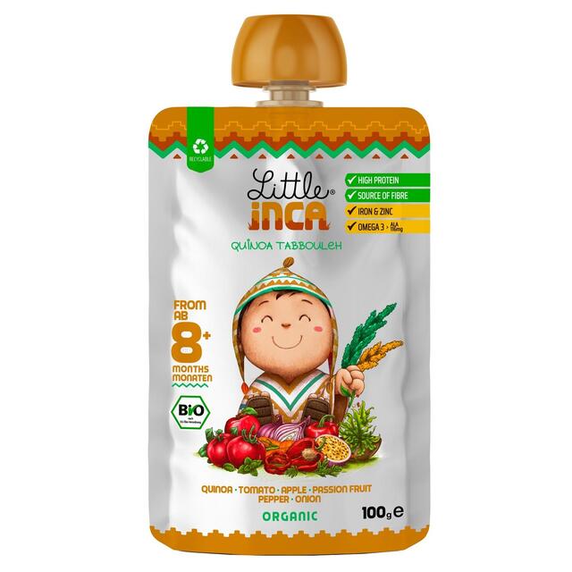 Little Inca Quinoa Tabbouleh Baby Food Pouch 8 months +