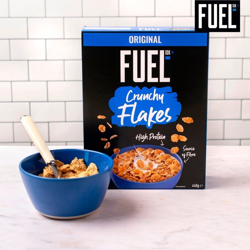 FUEL10K Original Crunchy Flakes High Protein Breakfast Cereal thumbnail 4