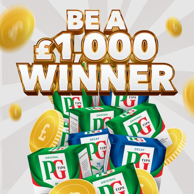 PG Tips 240 Black Tea Plant based biodegradable tea bags thumbnail 3