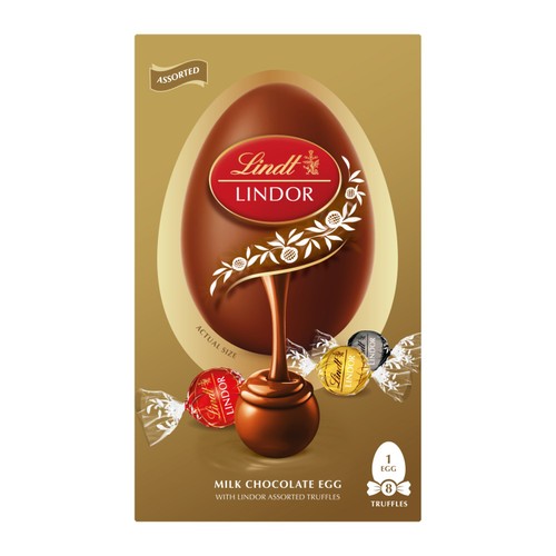 Lindt LINDOR Chocolate Easter Egg with Assorted Chocolate Truffles thumbnail 2