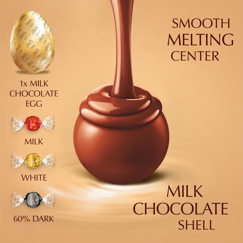 Lindt LINDOR Chocolate Easter Egg with Assorted Chocolate Truffles thumbnail 3