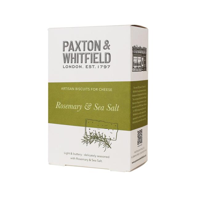 Paxton & Whitfield Rosemary & Seasalt Crackers thumbnail 2