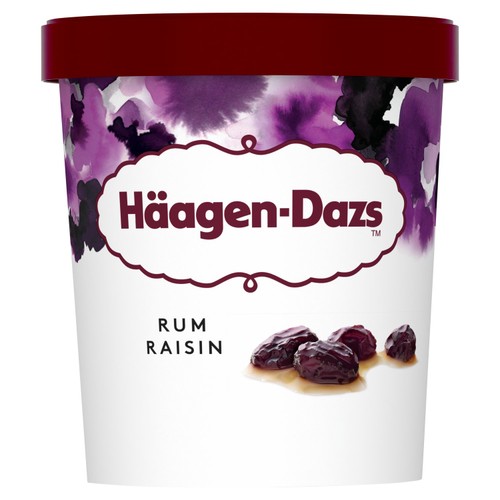 Haagen-Dazs Rum and Raisin Ice Cream thumbnail 2