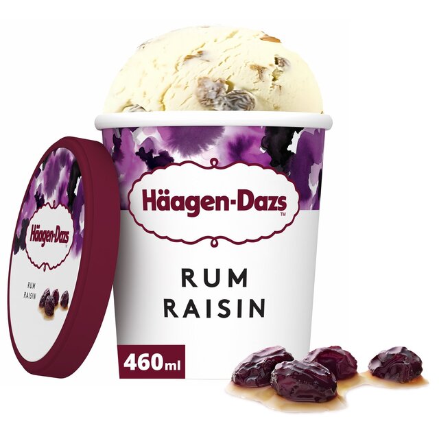 Haagen-Dazs Rum and Raisin