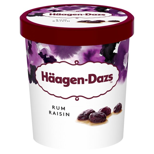 Haagen-Dazs Rum and Raisin thumbnail 3