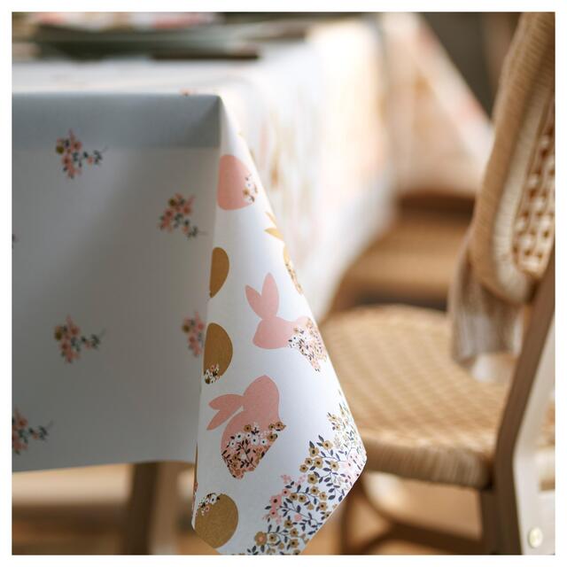 Blooming Bunnies Easter Tablecover, 138x220cm thumbnail 3
