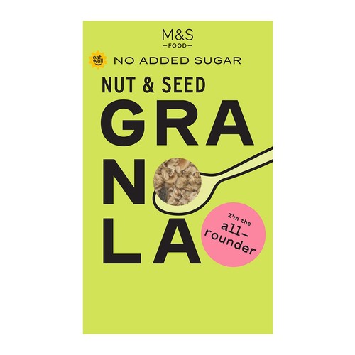 M&S No Added Sugar Seed & Nut Granola