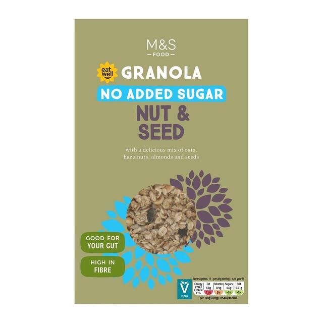 M&S No Added Sugar Seed & Nut Granola thumbnail 2