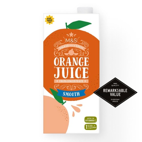 M&S Smooth Orange Juice