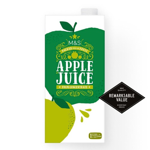 M&S Apple Juice